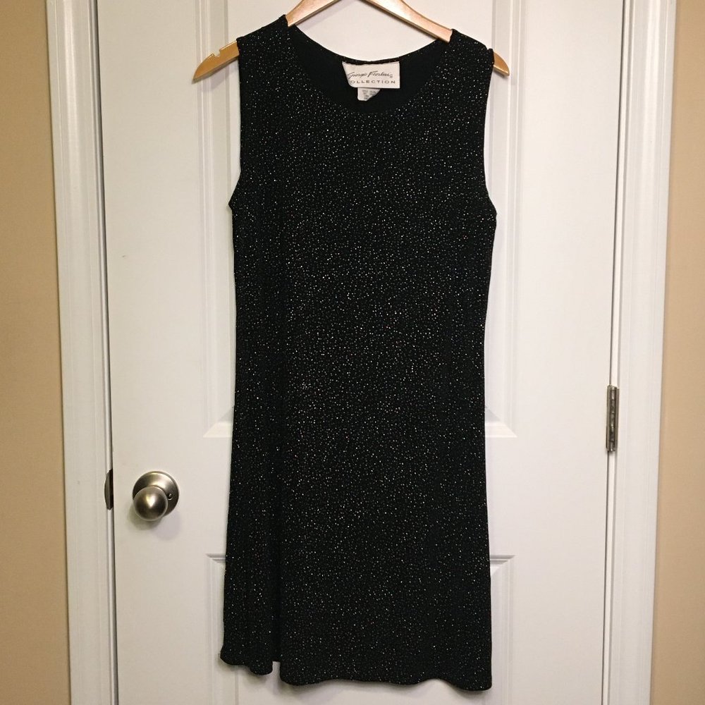 Giorgio Fiorlini Sparkle Tank Shift Dress L